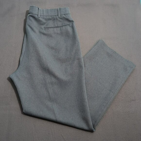 VTG 80's Levi's Action Slack Men 38X30 (36X29) Blue Straight Leg Dress Pants - Picture 2 of 12